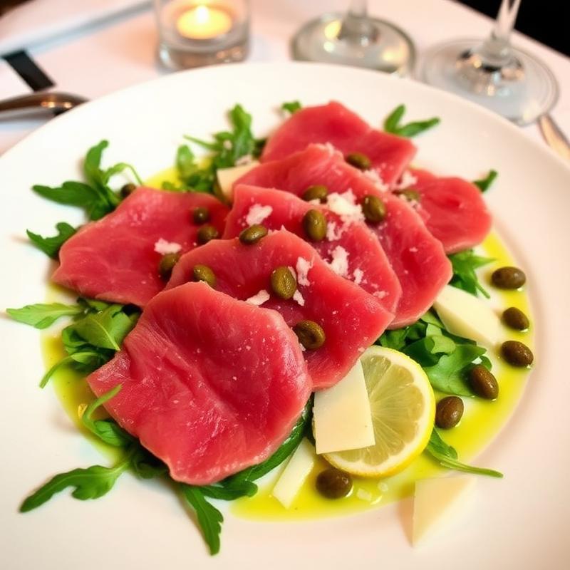 Carpaccio de vită